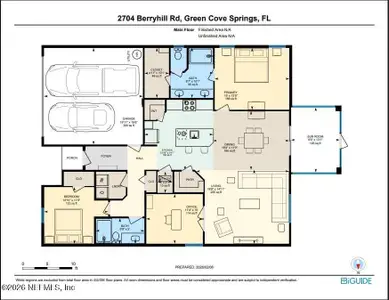 New construction Single-Family house 2704 Berryhill Rd, Green Cove Springs, FL 32043 plan Elan - image 5