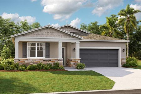 New construction Single-Family house 1197 Majesty Palm Circle, Deland, FL 32720 The Juniper- photo 0