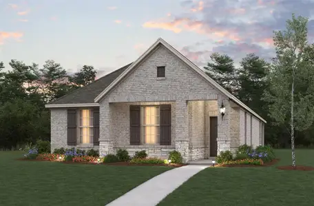 New construction Single-Family house 1444 Lady Bird Rd, Justin, TX 76247 plan Salado - image