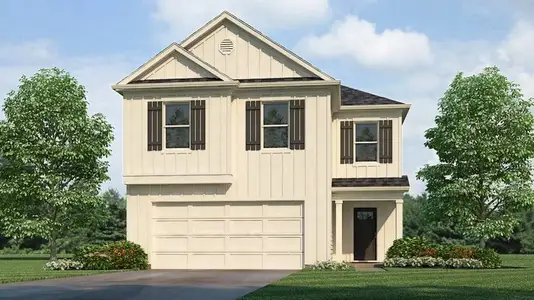 New construction Single-Family house 107 Green Cir, Palm Coast, FL 32164 plan The Elston - image