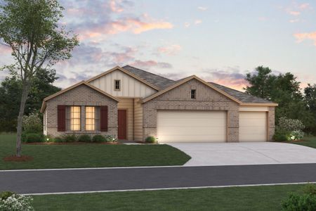 New construction Single-Family house 104 Cheyenne Dr, Floresville, TX 78114 plan Boone - image