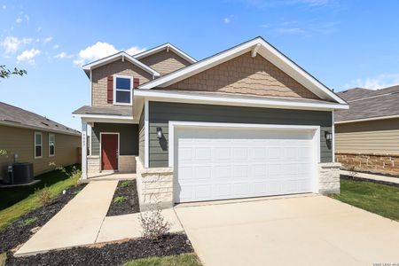 New construction Single-Family house 9883 Chavaneaux Lndg, San Antonio, TX 78214 - image