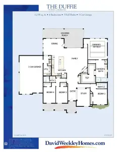New construction Single-Family house 194 Rees Landing Rd, Spicewood, TX 78669 plan The Duffie - image