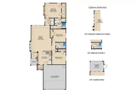 New construction Single-Family house 1621 Meadow Crest Dr, Aubrey, TX 76227 plan 1621 Meadow Crest - image 3