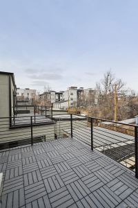 Walk out deck on back units with gas hookups, water and views of open space