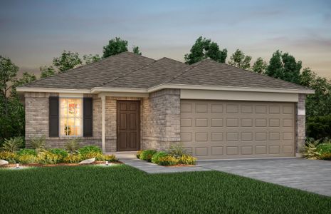 New construction Single-Family house 108 Blackfoot Daisy Path, San Marcos, TX 78666 plan Becket - image