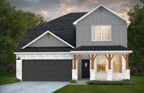 New construction Single-Family house 20902 Milazzo Park, Tomball, TX 77377 plan Jayton - image