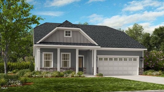New construction Single-Family house 2000 Clydner Dr, Apex, NC 27523 Montclair- photo 0