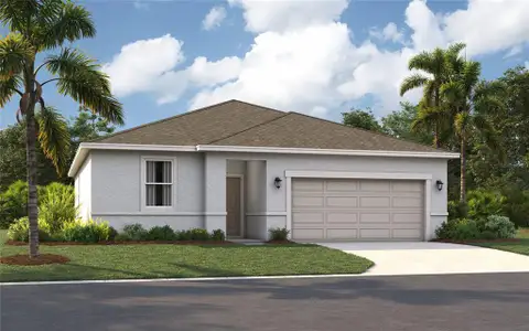 New construction Single-Family house 1409 Chambord Dr, Eagle Lake, FL 33839 plan Portland - image