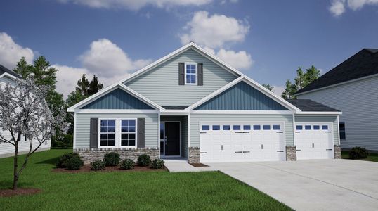 New construction Single-Family house 5022 Burke Meadows Run, Chesnee, SC 29323 plan Gwinnett - image