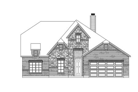 New construction Single-Family house 2201 Paddington Wy, Lorena, TX 76655 plan Siena - image