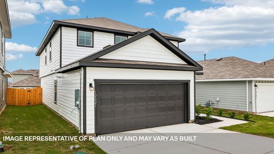 New construction Single-Family house 13214 Cerise Queen Wy, Mustang Ridge, TX 78610 plan The Nicole - image