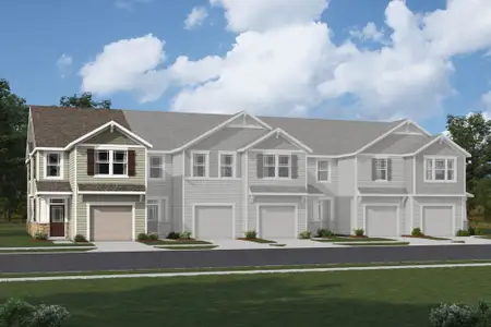 New construction Townhouse house 228 Laura Elizabeth Ln, Clover, SC 29710 plan Amira End - image