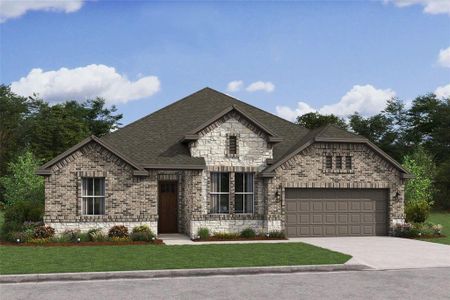 New construction Single-Family house 13723 Pamela Belle Path, Conroe, TX 77306 plan Glasgow - image