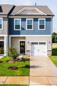 New construction Townhouse house 167 Charlie Circle, Angier, NC 27501 Magnolia- photo 0