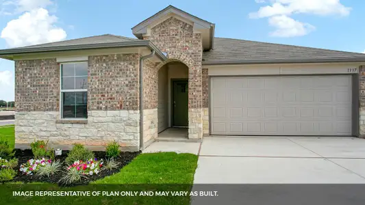 New construction Single-Family house 475 Mustang Lake Cir, Buda, TX 78610 plan The Caden - image