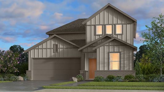 New construction Single-Family house 1321 Espada Street, Fort Worth, TX 76052 Orchid- photo 0