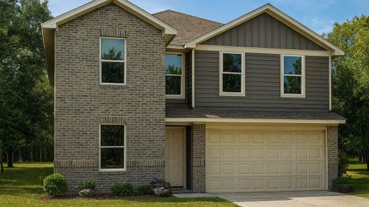 New construction Single-Family house 12221 Lexington Hts, Willis, TX 77318 - image