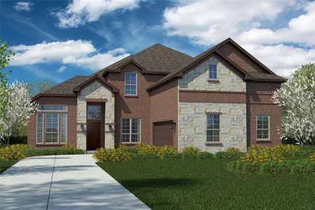 New construction Single-Family house 6001 14Th Street, Midlothian, TX 76065 Valley Spring J - photo 0