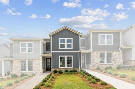 New construction Townhouse house 117 Park Ridge Cir, Emerson, GA 30137 plan The Monroe B - image