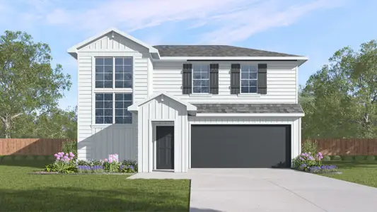New construction Single-Family house 364 San Juan Trl, Bastrop, TX 78602 plan The Kendall - image