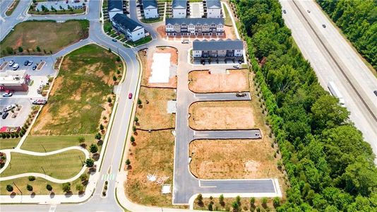 New construction Townhouse house 11 Mercury Ln, Unit 32, Newnan, GA 30265 Eaves - photo 46 46