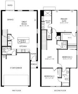 New construction Townhouse house 4573 Rangeland Wy, St. Cloud, FL 34772 plan Windsor - image