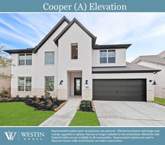 New construction Single-Family house 17523 Absinthe Drive, Austin, TX 78738 The Cooper- photo 0