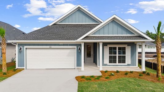 New construction Single-Family house 897 Crystal Bayou Blvd, Panama City Beach, FL 32407 plan Jubilee - image