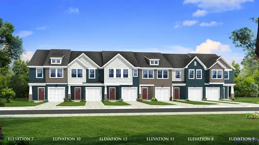 New construction Townhouse house Fountain Inn, SC 29644 plan Litchfield - image