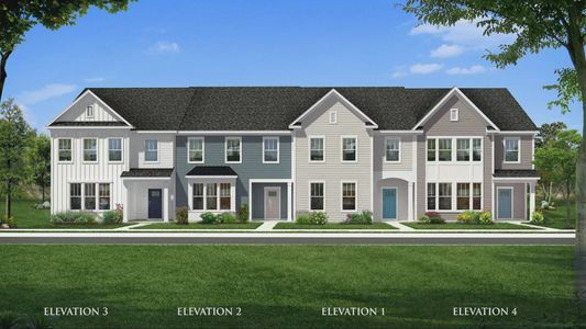 New construction Townhouse house 2926 Clyde Dr, Charlotte, NC 28208 plan Adaline - image