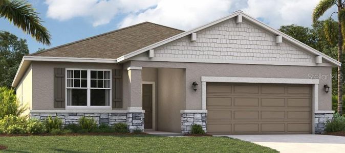 New construction Single-Family house 6016 Cliffbow Loop, Leesburg, FL 34748 The Seaton- photo 0