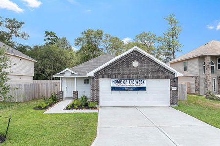 New construction Single-Family house 17797 Lionheart Road, Conroe, TX 77306 The Perth- photo 0