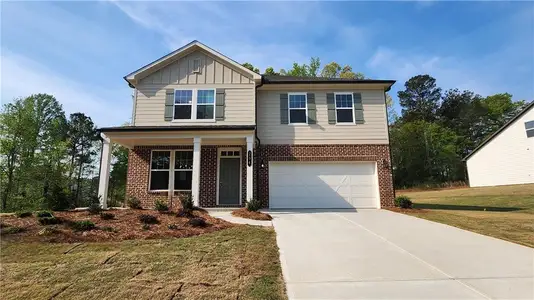 New construction Single-Family house 204 Silverleaf Trl, Bethlehem, GA 30620 plan Hampstead - image