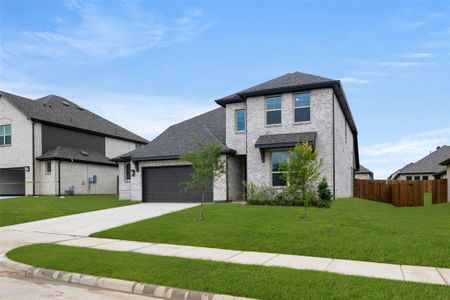 New construction Single-Family house 412 Wabash Dr, Waxahachie, TX 75167 plan Sequoia II T - image