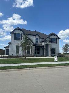 New construction Single-Family house 1021 Columbus Ln, Prosper, TX 75078 Hillcrest 2F (w/Media)- photo 0