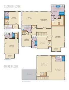New construction Single-Family house 504 Fern Hill Rd, Mooresville, NC 28117 plan Pinehurst II - image 4