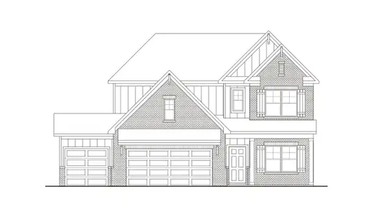 New construction Single-Family house 536 Ivey Willow Ln, Farragut, TN 37934 plan The Briar - image