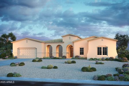 New construction Single-Family house 18898 E Ashridge Dr, Queen Creek, AZ 85142 Sierra- photo 0