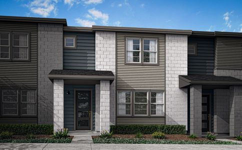 New construction Townhouse house 15500 W 93Rd Dr, Arvada, CO 80007 plan M - image