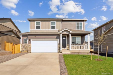 New construction Single-Family house 13603 Topaz Place, Mead, CO 80504 PENDLETON- photo 0