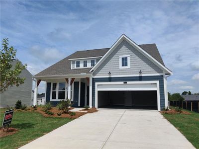 New construction Single-Family house 512 Crystal Lake Parkway, Hoschton, GA 30548 DaVinci- photo 0