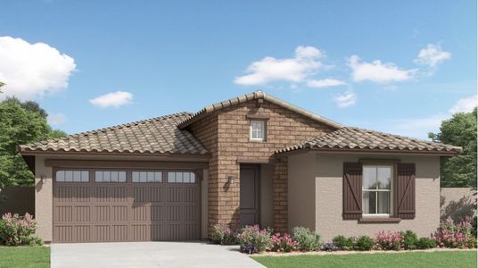 Ranch Hacienda home rendering