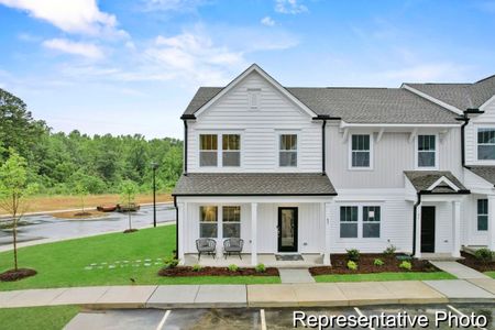 New construction Townhouse house 67 Camel Crazies Place, Lillington, NC 27546 The Lucas TH- photo 0