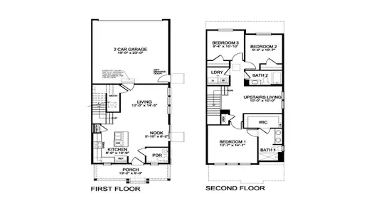 New construction Single-Family house 4619 Combine Ln, Johnstown, CO 80534 plan Muirfield - image