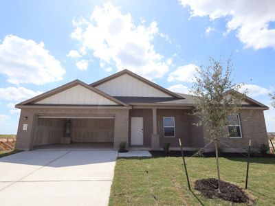 New construction Single-Family house 13501 Van Hollen Rd, Manor, TX 78653 plan Hawkins - Smart Series - image