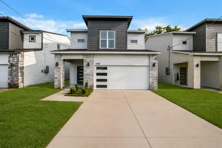 New construction Single-Family house 514 Melbourne St, Unit B, Houston, TX 77022 - image