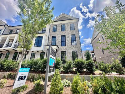 New construction Townhouse house 250 Briscoe Way, Unit 35, Alpharetta, GA 30009 Childress- photo 0