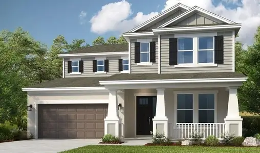 New construction Single-Family house 472 Se Ranch Oak Cir, Port St. Lucie, FL 34984 plan Bermuda - image