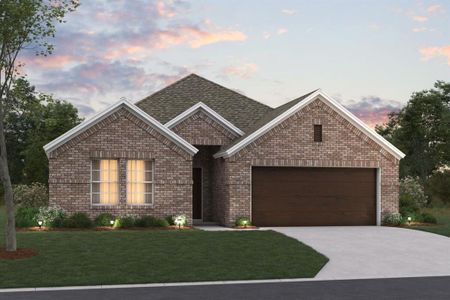 New construction Single-Family house 725 Grand Dale Dr, Lavon, TX 75166 plan Pizarro - 40' Smart Series - image